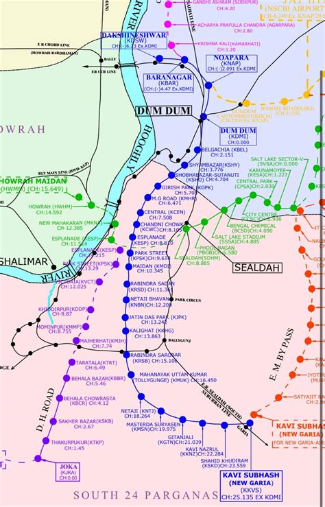 Kolkata Metro Blue Line: Route, Map & Timings - TimesProperty