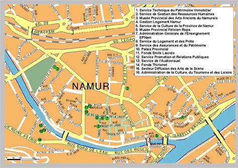 Large Namur Maps for Free Download and Print | High-Resolution and Detailed Maps