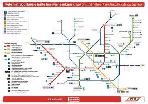 Plano del Metro de Milán / Milan subway #infografia #infographic #maps ...