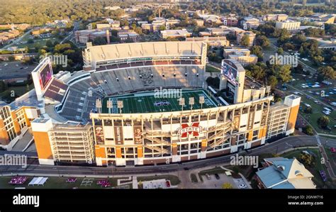 Starkville, MS - September 24, 2021: Davis Wade Stadium, home of the ...