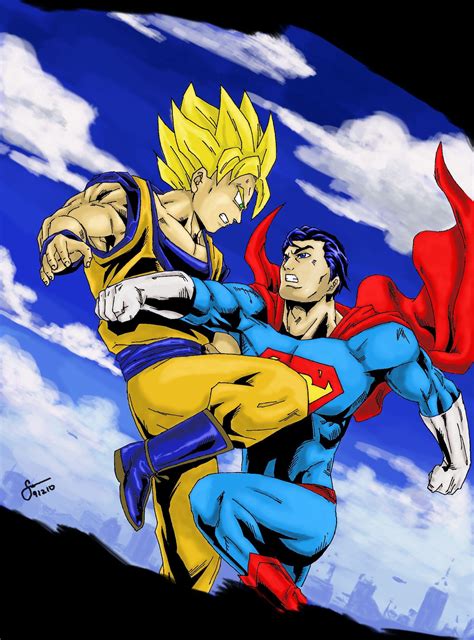 Goku Vs Superman Wallpapers - Wallpaper Cave