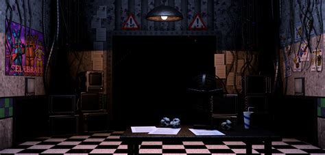 Cinema4D Five Nights at Freddy's 2 Office by GaboCOart on DeviantArt