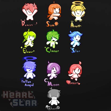 Heart Star fanart characters by WL2489 on DeviantArt