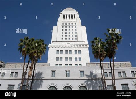 Los Angeles City Hall, Los Angeles, CA, USA Stock Photo - Alamy