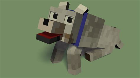 Minecraft Wolf Wallpaper by Minecheesecraft on DeviantArt