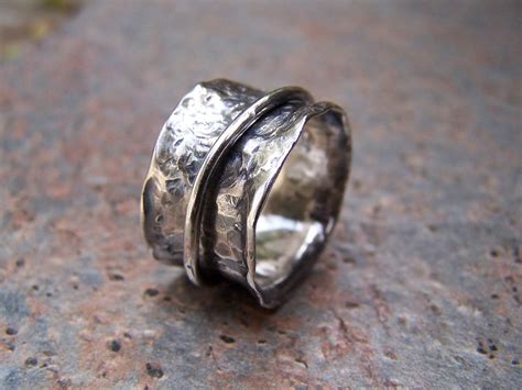 Sterling Silver Spinner Ring