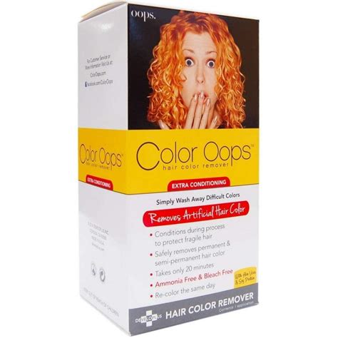 Color Oops Hair Color Remover Extra Conditioning 1 Each - Walmart.com