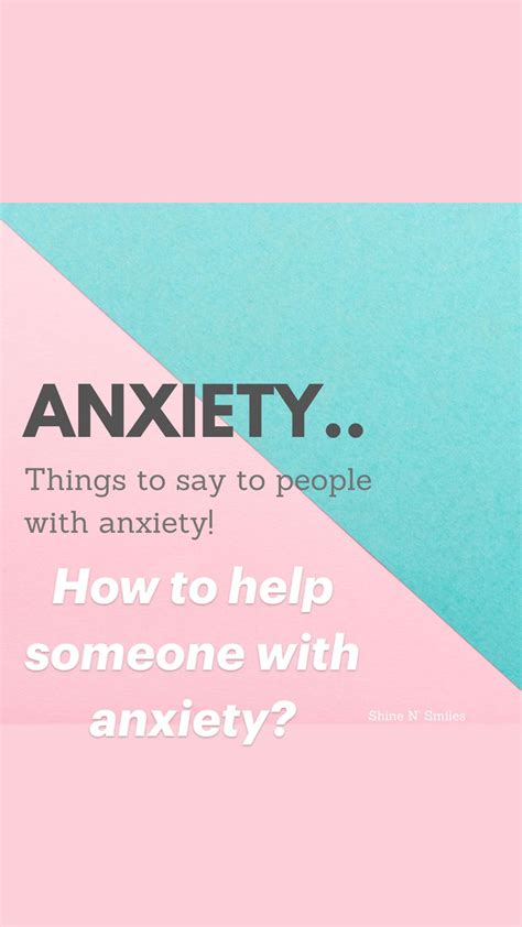 How to help someone with anxiety – Artofit