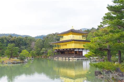 Kinkakuji or Golden Temple in Winter, Kyoto, Japan Stock Photo - Image ...