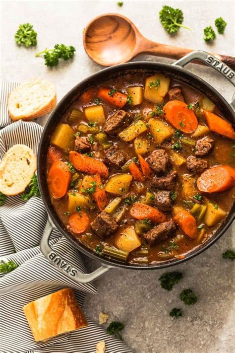 Instant Pot Beef Stew (One Pot Pressure Cooker)