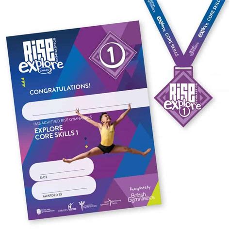 RISE Explore Gymnastics Medals – Calypso Gymnastics Club