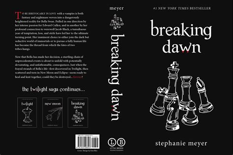 Breaking Dawn Cover Re-design | Book series design, Book series, Intense