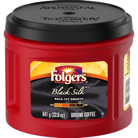 Folgers Black Silk Ground Coffee,641-g | Canadian Tire