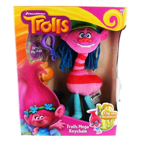 Trolls- Large Plush Clip Cooper - Walmart.com - Walmart.com