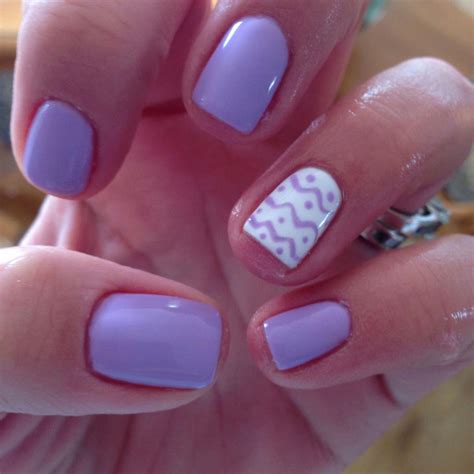 Easter Nail Polish Colors Unique Pastel Purple Easter Gel Nails My Nails In 2019 #easternails in ...