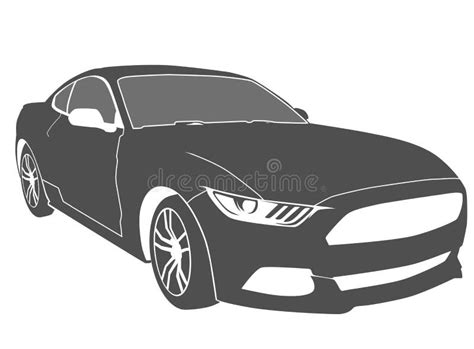 Ford Mustang Silhouette