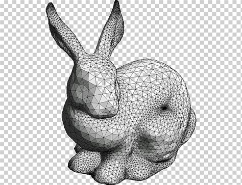 Stanford bunny polygon mesh computer computer computer graphics conejo ...