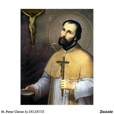 St. Peter Claver Postcard | Catholic faith, St. peter, Faith