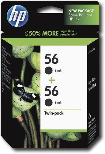 Best Buy: HP 56 2-Pack Black Original Ink Cartridges Black C9319BN#140