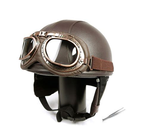 35 Best Vintage & Retro Motorcycle Helmets - Full Face, Open Face, Leather, White, 3/4 Helmets ...