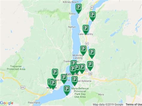 Map - Kelowna, West Kelowna and Lake Country Off-Leash Dog Parks and Hikes Roundup | The Dog Network