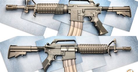 COLT M16A2 model 733 commando I_WE