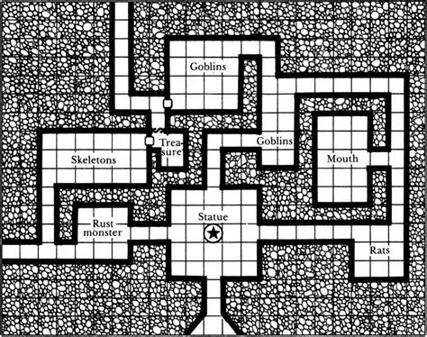 Old School FRP — Welcome to the dungeon. (Solo adventure map from...