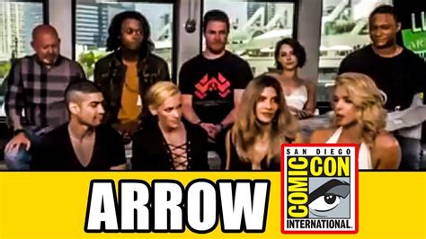 Arrow Season 6 Cast Interview At Comic Con 2017 ! SDCC 2017 ARROW INTERVIEW FULL ! - YouTube