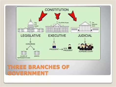 PPT - THREE BRANCHES OF GOVERNMENT PowerPoint Presentation, free ...