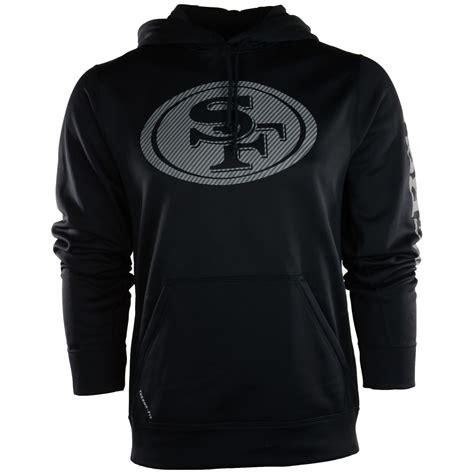 Lyst - Nike Mens San Francisco 49ers Carbon Ko Hoodie in Black for Men