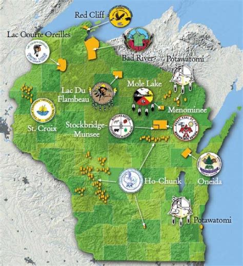 Modern Day Native American Tribes of Wisconsin - 4th Grade