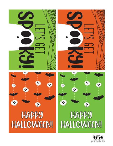 40+ Free Printable Halloween Cards | Printabulls