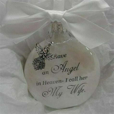 Angel In Heaven Memorial Ornament