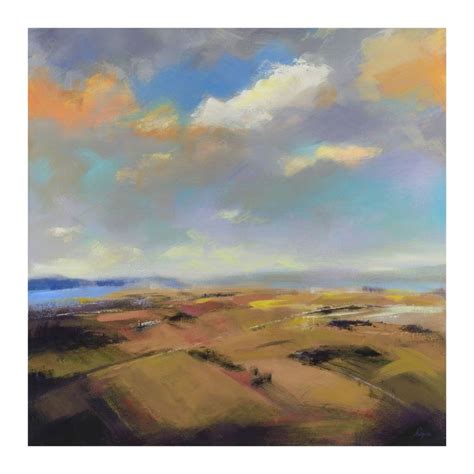 Sky and Land I | Stretched canvas prints, Painting edges, Canvas prints