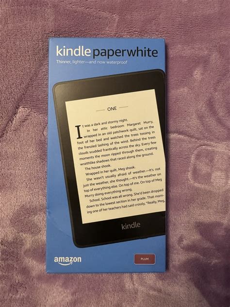 Used Amazon Kindle Paperwhite 10th Gen Waterproof 8GB Wi-Fi, 6in Touch ...