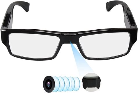 Spy Camera Glasses with Video Support Up to 32GB TF Card 1080P Video Camera Glasses Portable ...