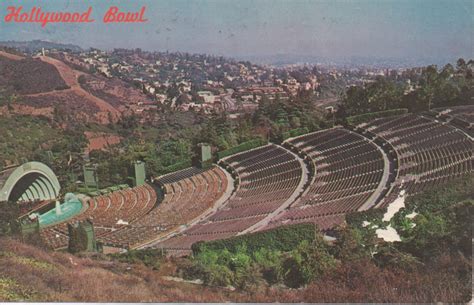 A Brief History of the Hollywood Bowl in Postcards — The Hollywood Home ...