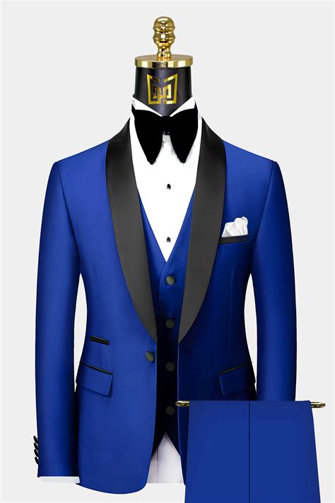 Royal Blue Tuxedo with Black Lapel | Gentleman's Guru