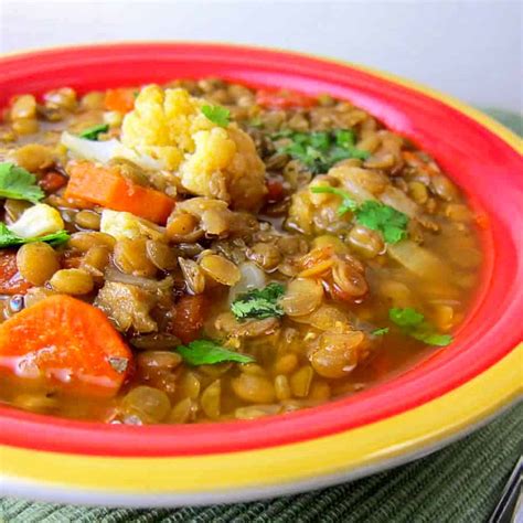 Spiced Moroccan Lentil Soup | Babaganosh