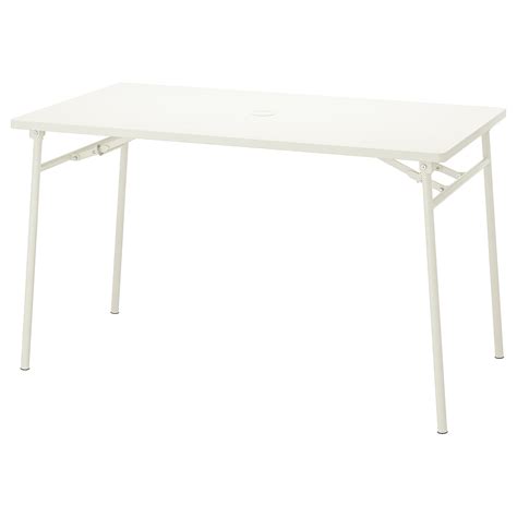 TORPARÖ table, outdoor, white/foldable, 130x74 cm - IKEA Malaysia