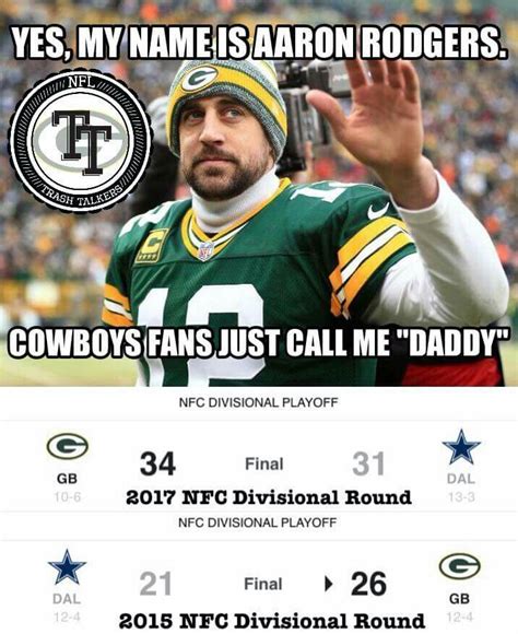 Aaron rodgers cowboys Memes