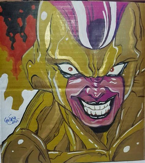 Golden Frieza by DavidGortaireDBZArt on DeviantArt