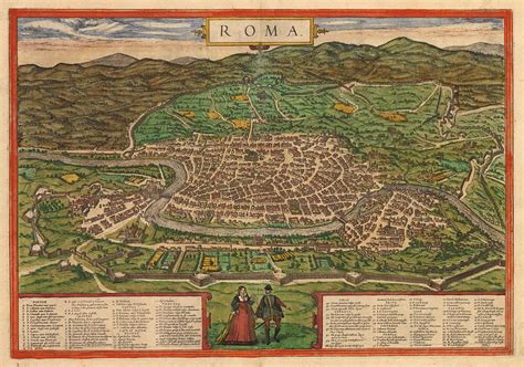 Rome Map, map of rome, rome, italy map, vintage maps, map of italy ...