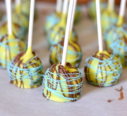 Lion King Cake Pops-Flour On My Face