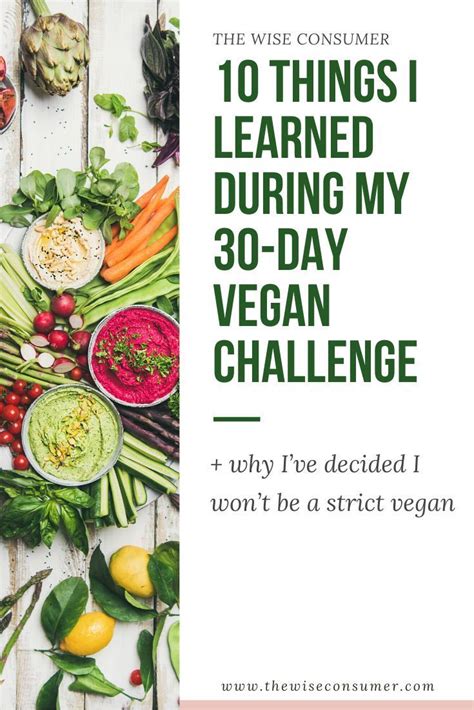 30-Day Vegan Challenge: 10 lessons I learned + Why I've decided I won't ...