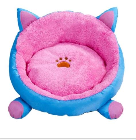 Cat Head Plush Cat Sleeper Bed - The Purrfect Cat Shop - Medium