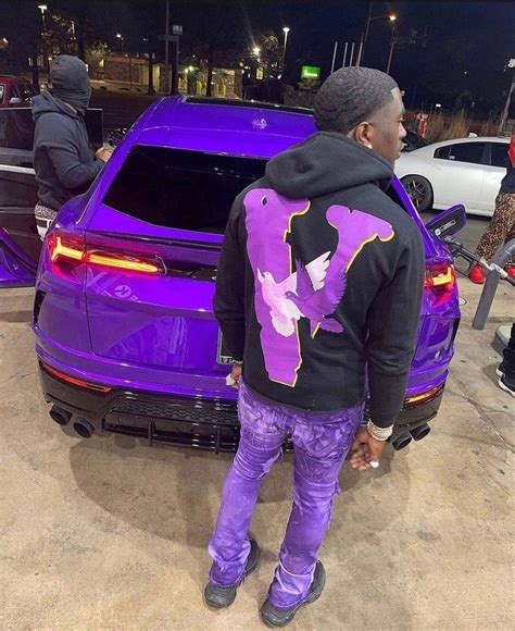 PURPLE WRLD💜🌎 | Drip outfit men, Thug life style, Drippy outfit