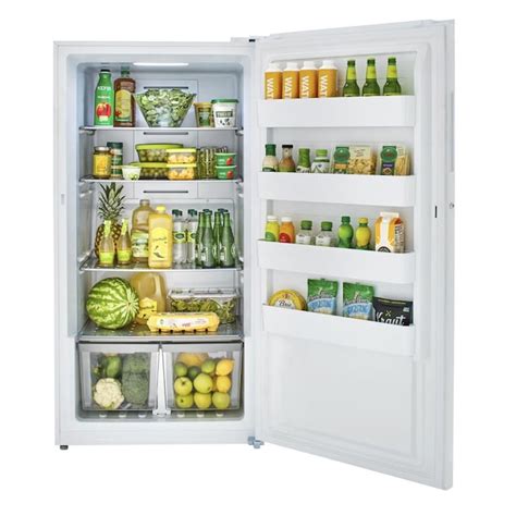 Midea 17-cu ft Frost-free Convertible Upright Freezer/Refrigerator ENERGY STAR in the Upright ...