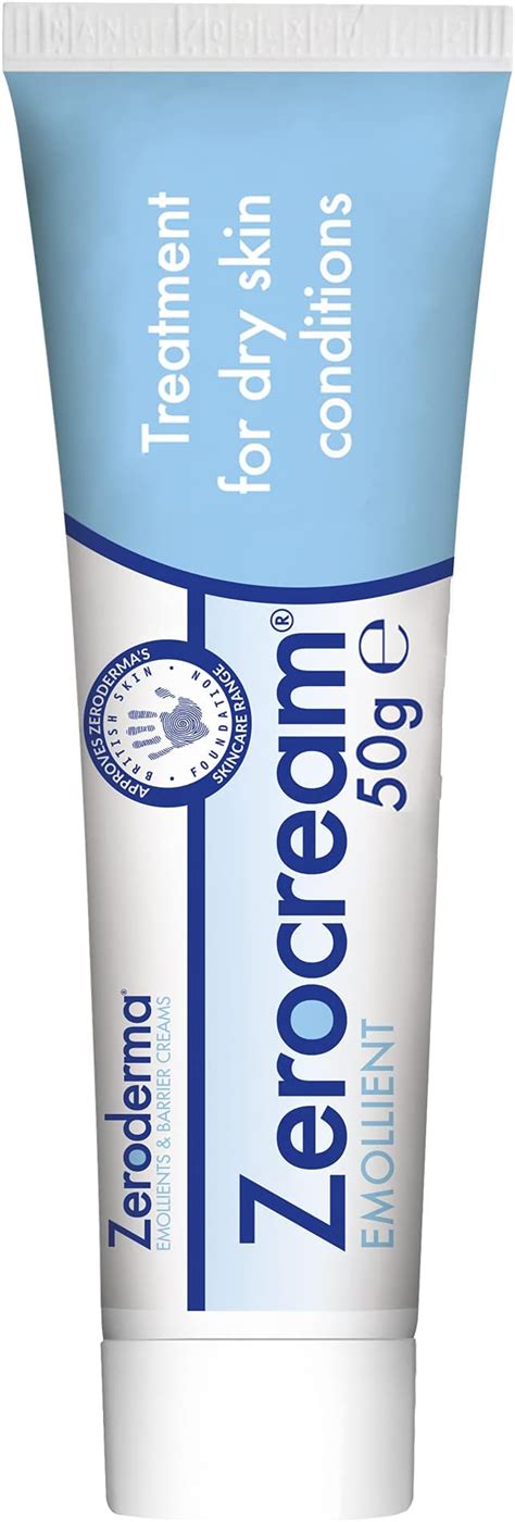 Zerobase Zeroderma Zerocream Emollient 50g, For Dry Skin, Eczema and ...