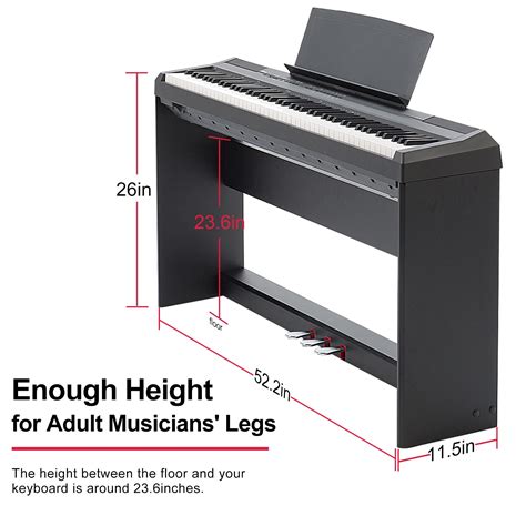 Yamaha L125 Stand For P-125 Digital Piano Black, 57% OFF